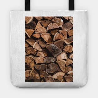 Firewood Cartoon Tote