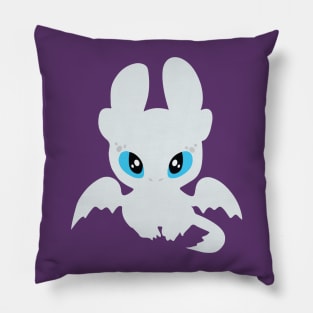 Light Fury - How to train your dragon Pillow