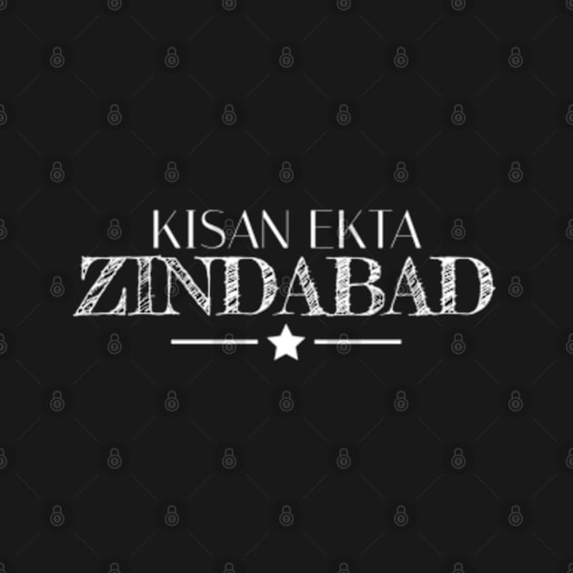 Kisan Ekta Zindabad by SAN ART STUDIO 