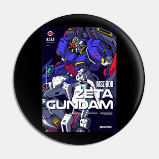 Zeta Gundam Pin