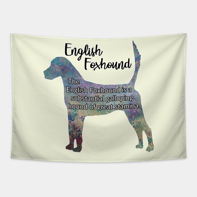 English Foxhound Tapestry by ApolloOfTheStars