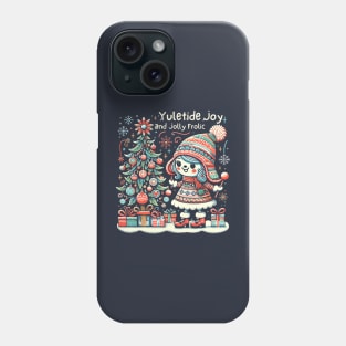 Yuletide Joy and Jolly Frolic Phone Case