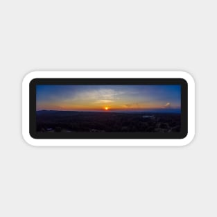 Panoramic Sunset Magnet