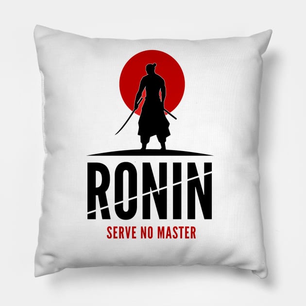 RONIN Pillow by Rules of the mind