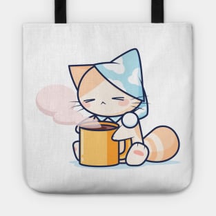 Sleepy Cat Tote