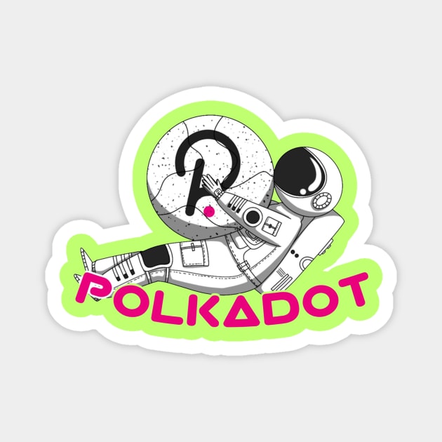 Hold Dot Polkadot Magnet by werni