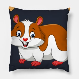 Guinea Pig Cavy Pet Furry Fluffy Wheek Pillow