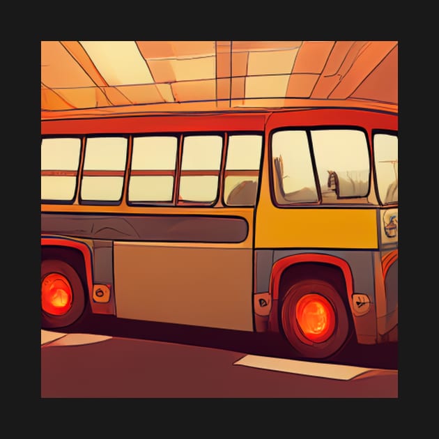 Bus driver | Comics Style by ComicsFactory