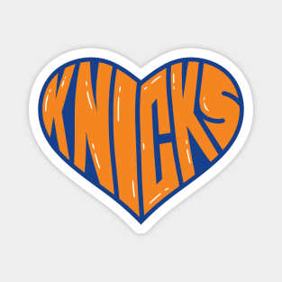 New york basketball warp text Magnet