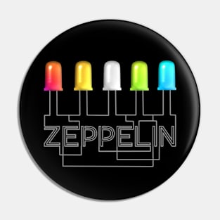 led zeplightplin Pin