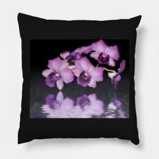 Purple Orchid Pillow