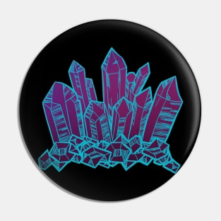 Crystals Pin