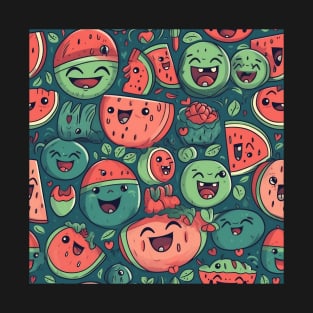Excited Happy Watermelons T-Shirt