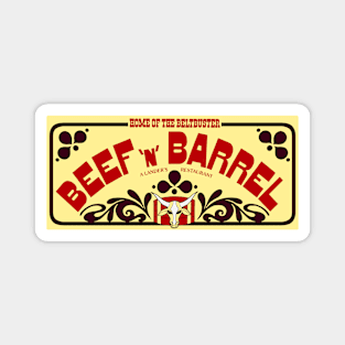 BEEF 'n' BARREL Magnet