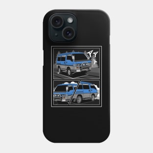 Jdm delica comic style 1 Phone Case