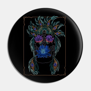 Sugar Skull Rebirth Pin