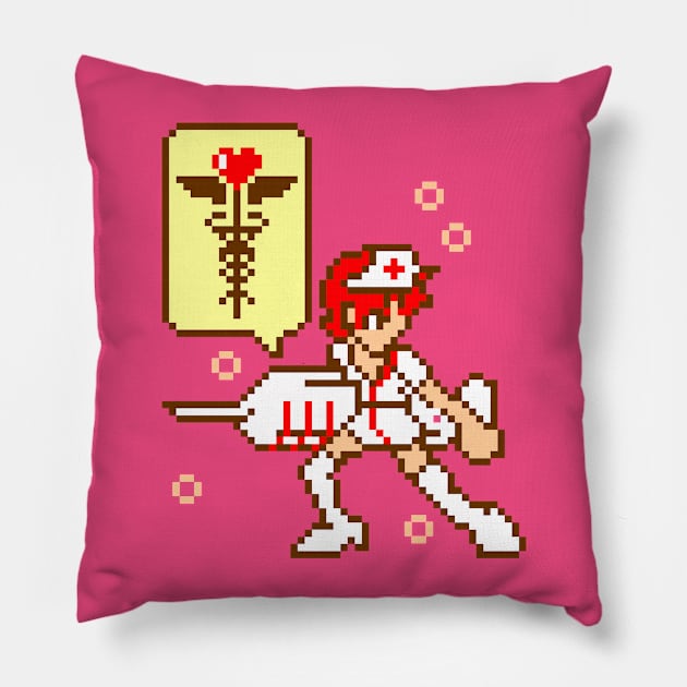 Battle Nurse Pillow by emodist