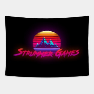 Strummer Games Logo Tapestry