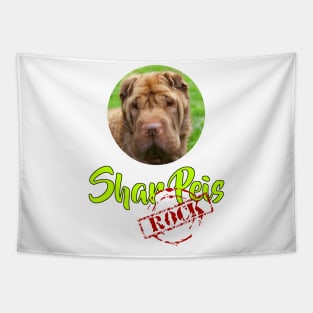 Shar Peis Rock! Tapestry