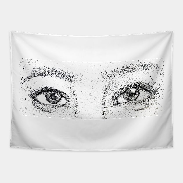 Eyes Tapestry by PixieGraphics