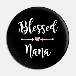 Blessed Nana Heart Arrows For Grandma Pin