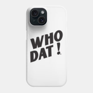 Retro Who Dat 1983 Phone Case