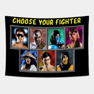 Choose Your Fighter Tapestry