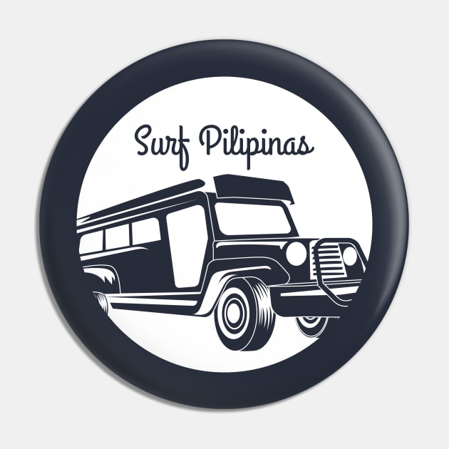 Surf Pilipinas Philippines Surfing Pin by BANWA