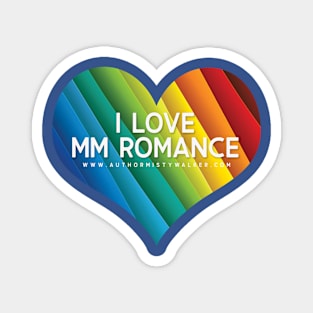 I Love MM Romance Magnet