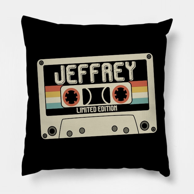 Jeffrey - Limited Edition - Vintage Style Pillow by Debbie Art