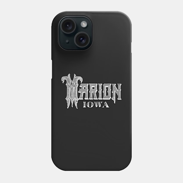 Vintage Marion, IA Phone Case by DonDota