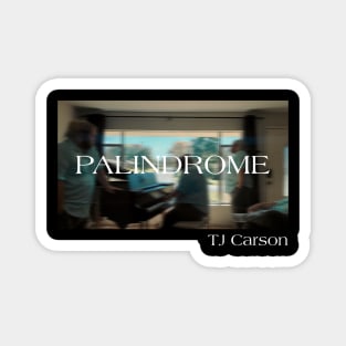 Palindrome American Standard (White Text) Magnet