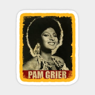 Pam Grier - NEW RETRO STYLE Magnet