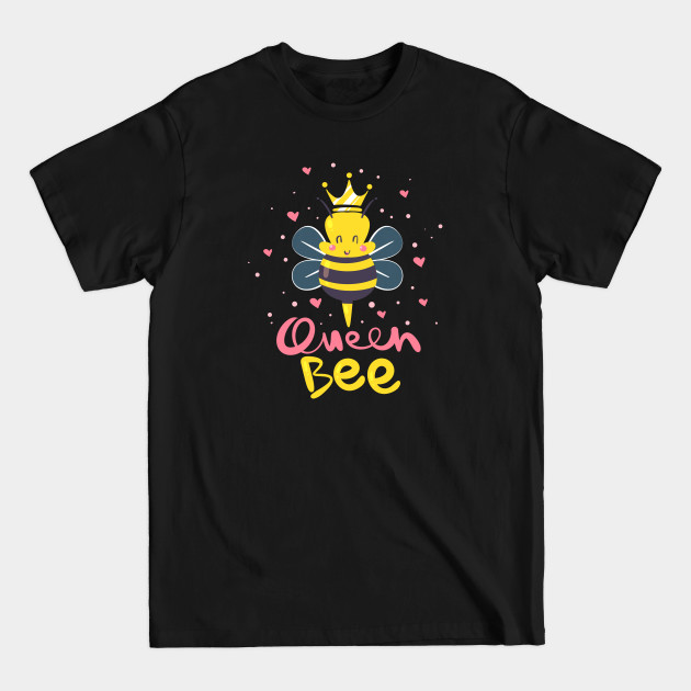 Discover Queen Bee - Funny Bee Gift For Women - T-Shirt