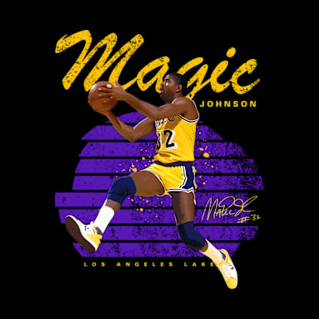 Magic Johnson by binchudala