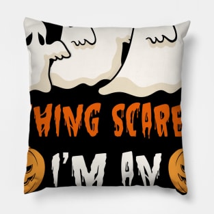 Nothing Scare Me Ghosts An Underwriter Pillow