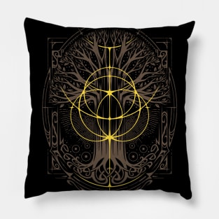 Golden Ring V2 Pillow