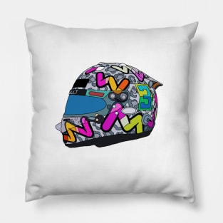 Daniel Ricciardo 2020 helmet design Pillow