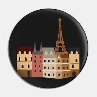 Paris Scene Pin