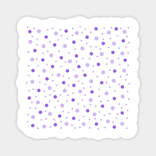 Purple Polka Dots Magnet