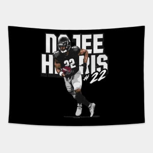 Najee Harris Pittsburgh Name Number Tapestry