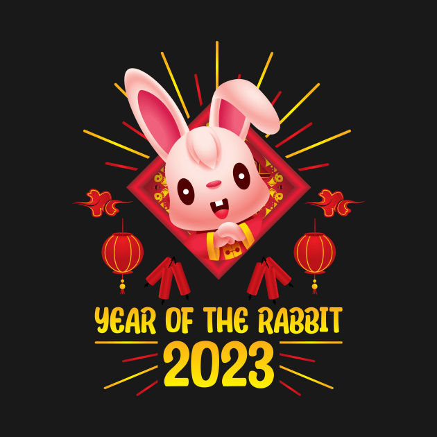 Good Luck Zodiac Happy Chinese New Year of the Rabbit by star trek fanart and more