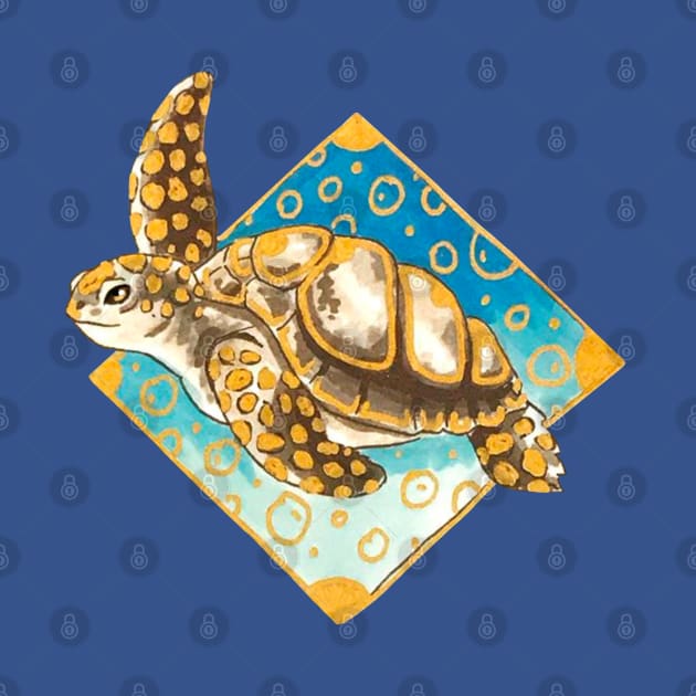 Summer Sea Turtle by Lady Lilac