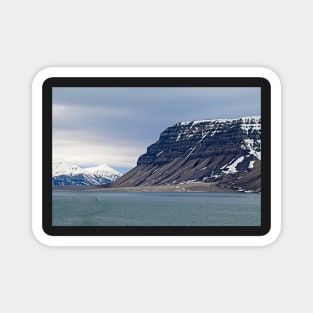 Templet Mountain Arctic Svalbard Magnet