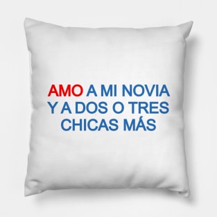 Amo a mi novia Pillow