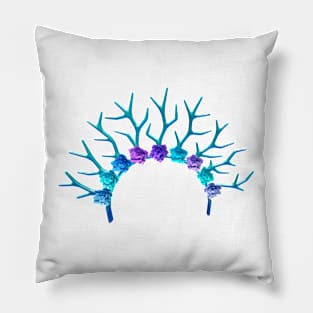 Blue flowers Pillow