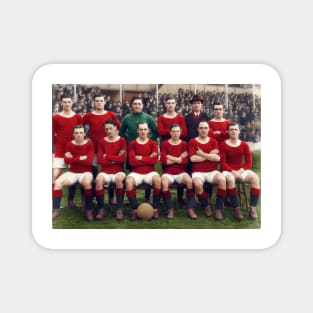 Old Manchester Utd Squad Pic Magnet