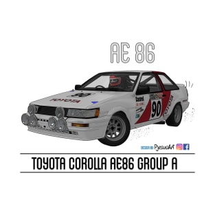 Toyota Corolla AE86 Group A T-Shirt