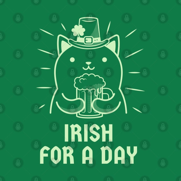 Irish For a Day Cat by TJWDraws