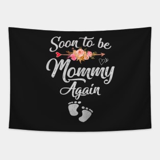 Soon to be Mommy Again Mother's Day Tapestry